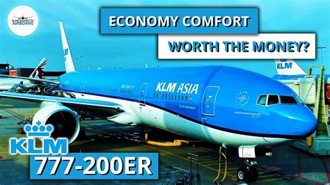 klm economy comfort 777|Review: KLM Boeing 777.